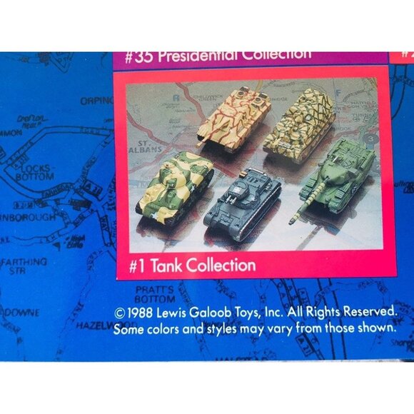 Micro Machine Poster Lewis Galoob Toys 1988 Scale Miniatures The 1989 Collection - Picture 4 of 8